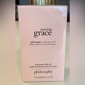 NWT Philosophy Amazing Grace Pink Body Oil
